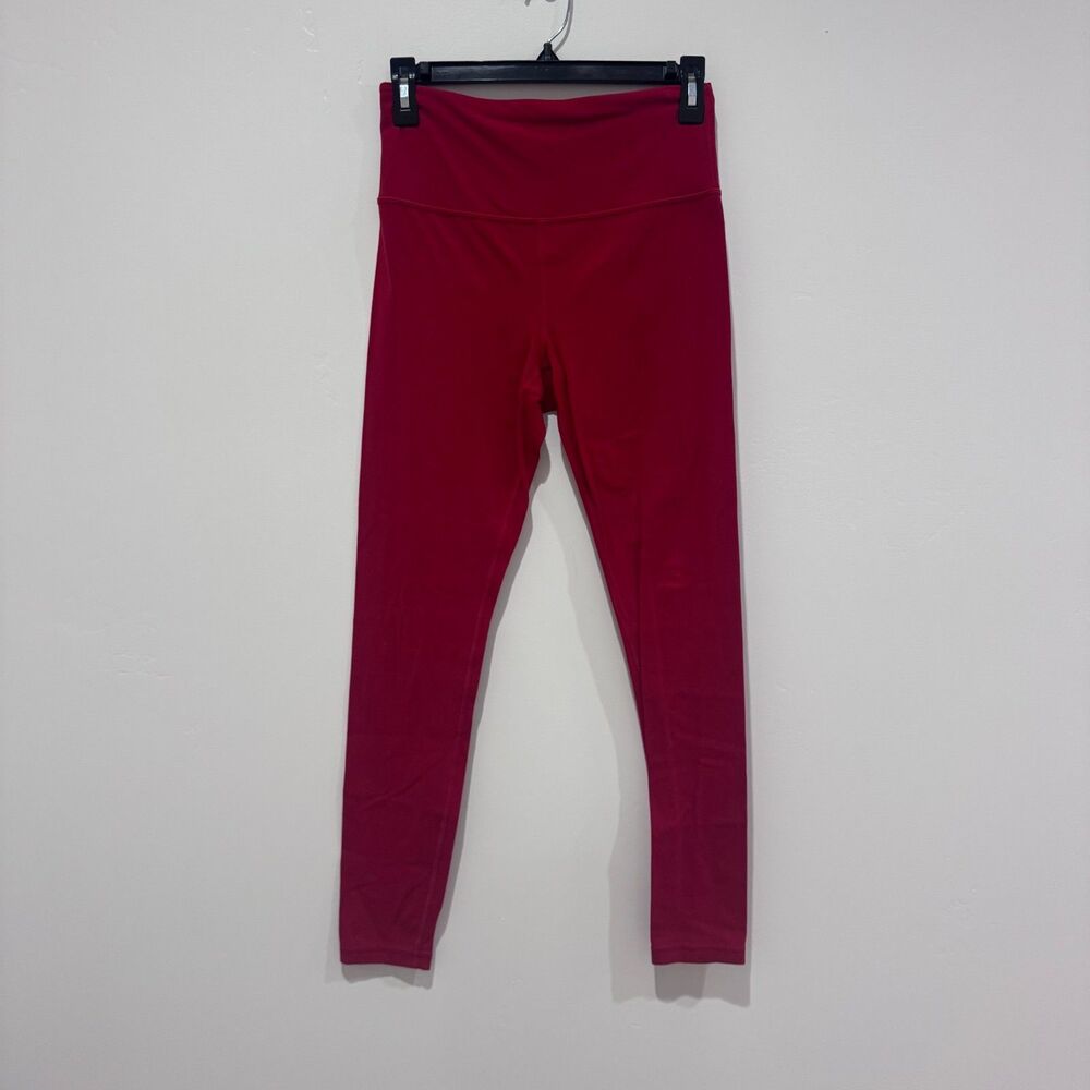 Athleta Ultra High Rise Elation Tight Leggings Bright Red Size S